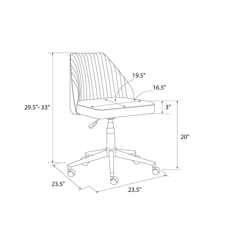 Novogratz Brittany Office Chair