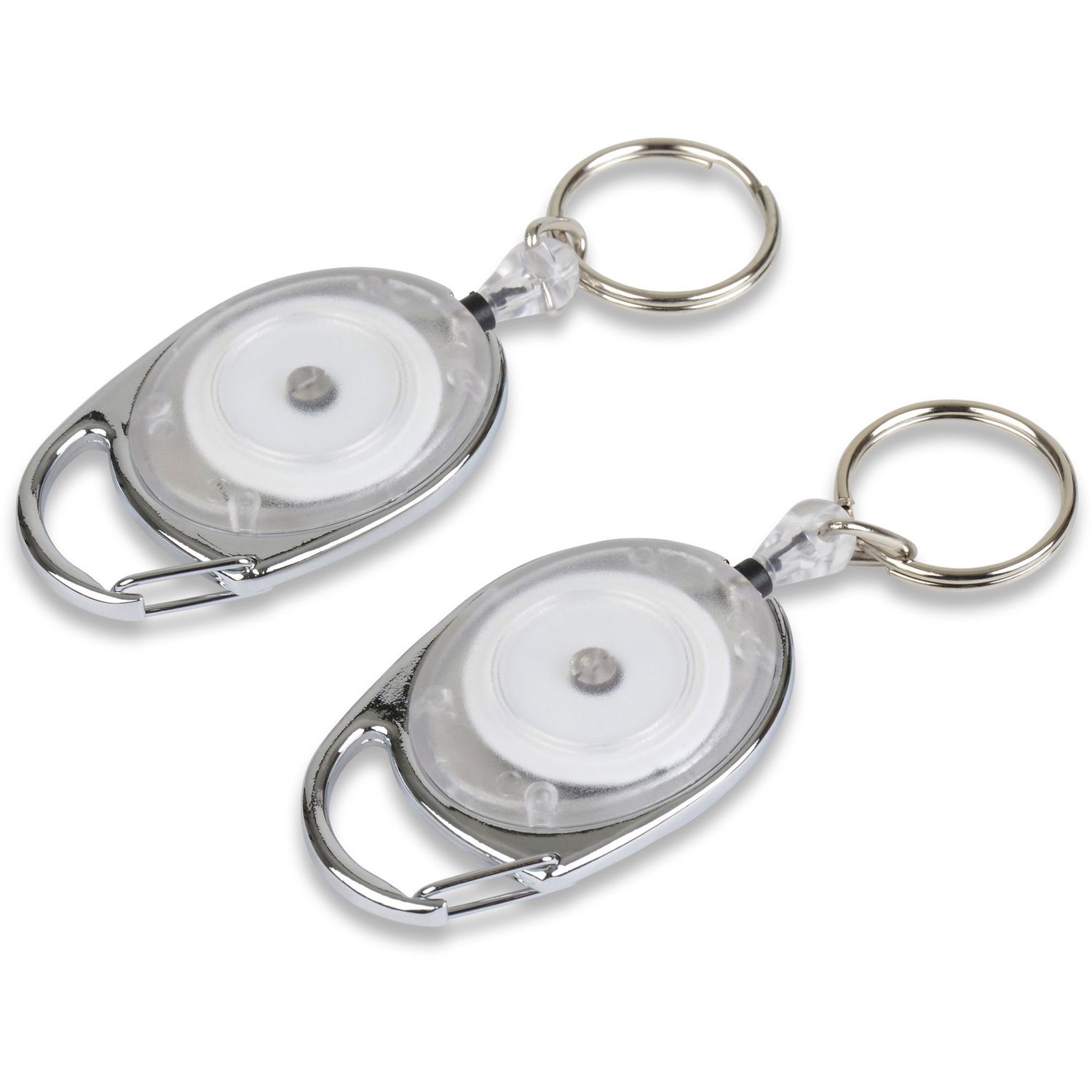 Reel Key Chain with Chrome Carabiner by Tatco Products， Inc TCO58200