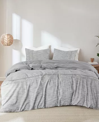 Clean Spaces CLOSEOUT! Dover Oversized 3-Pc. Duvet Cover Set， Full Queen