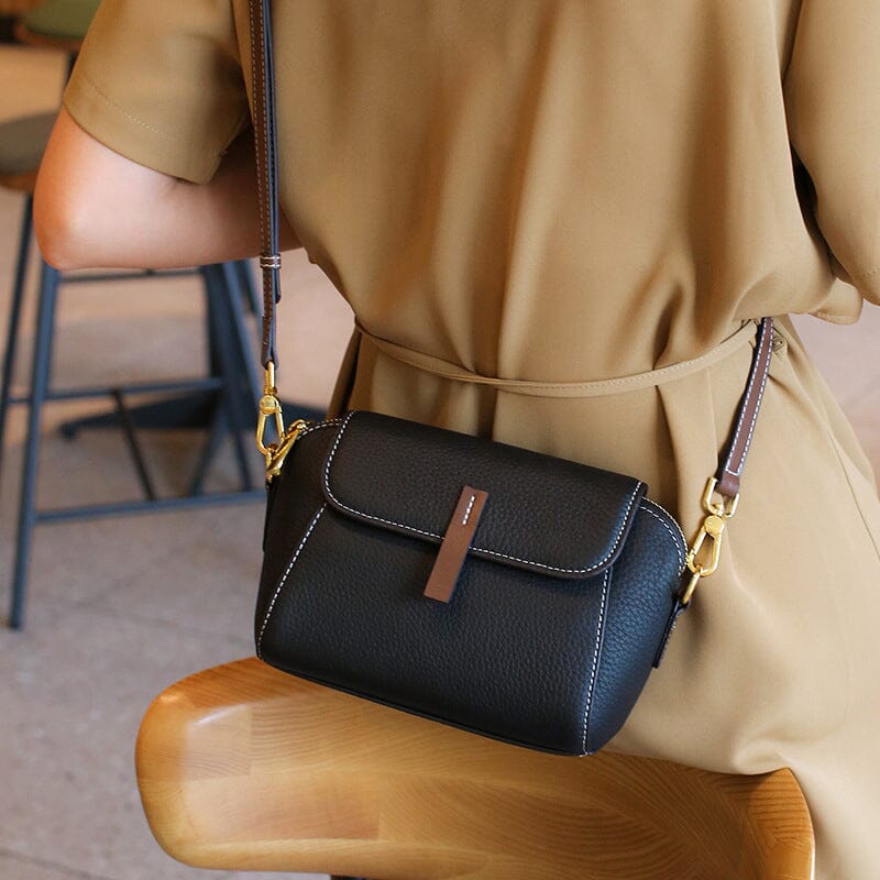 Light Luxury Soft Leather Crossbody Bag