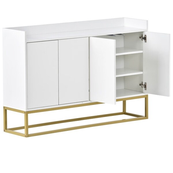 Merax Modern Sideboard Buffet Cabinet with Large Storage Space