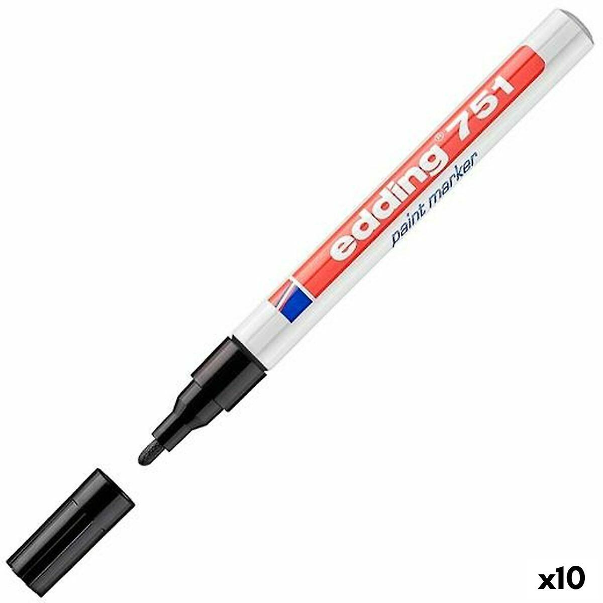 Permanent marker Edding 751 Black 10Units