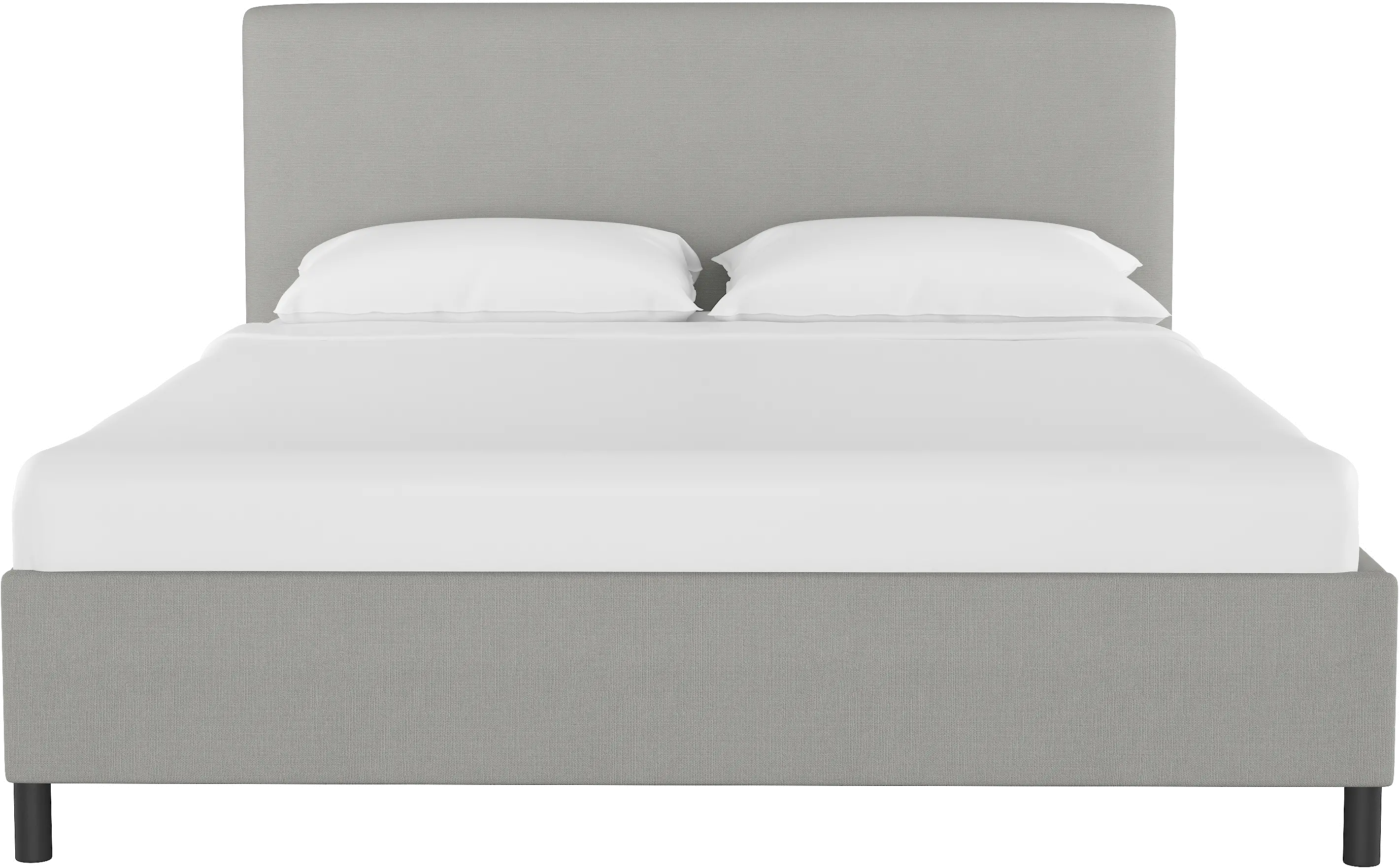 Brianna Gray Twin Platform Bed - Skyline Furniture