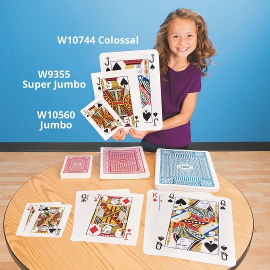 S S Worldwide Super Jumbo Playing Cards