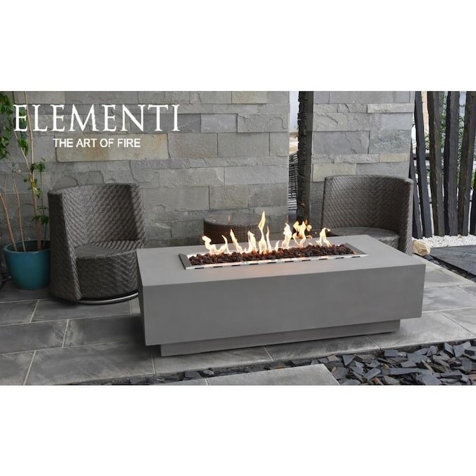 Elementi Granville Outdoor Fire Pit Table 60\