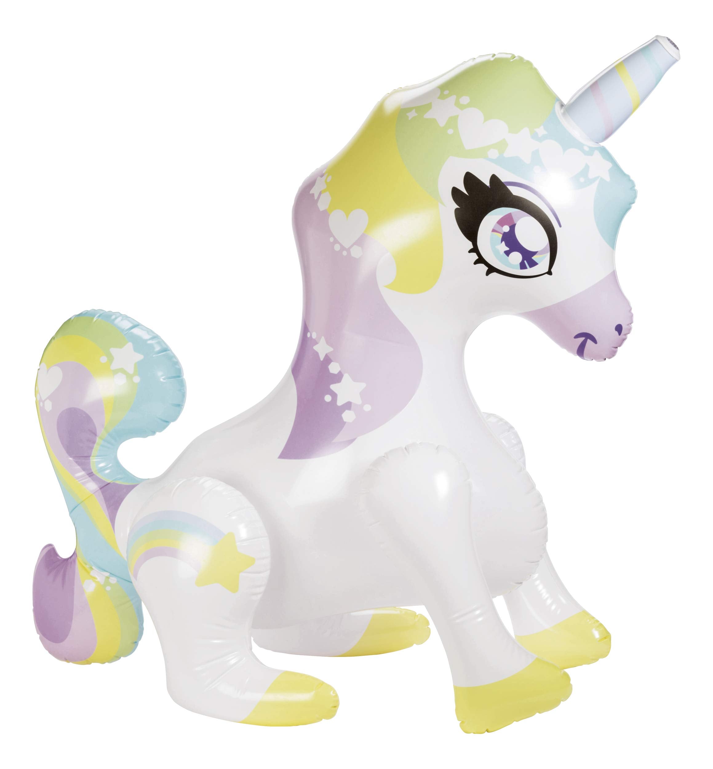 Toysmith Sprinkler Buddies Mist-Ical Unicorn Inflatable Outdoor Sprinkler