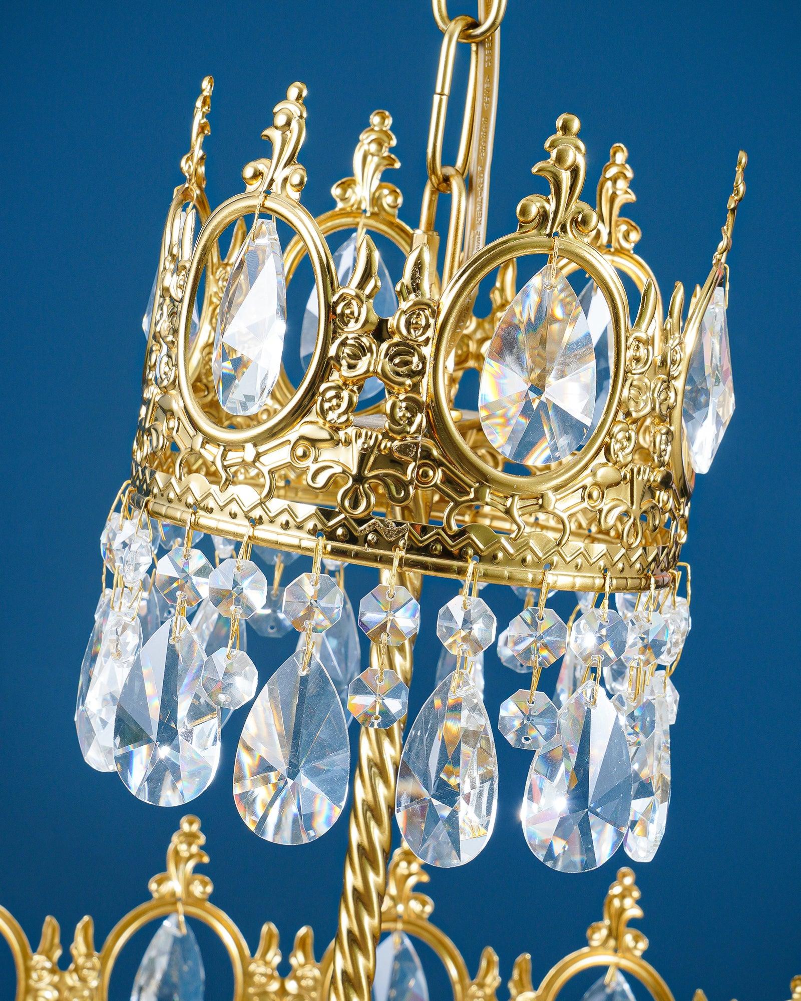 Vintage Crystal Chandelier