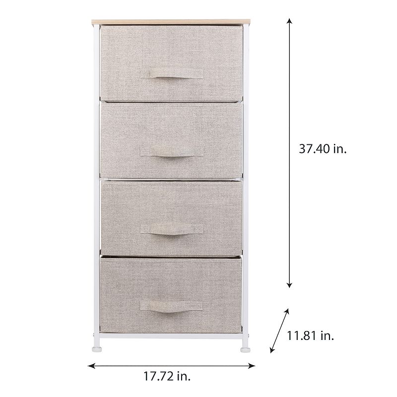 Simplify 4 Drawer Storage Chest