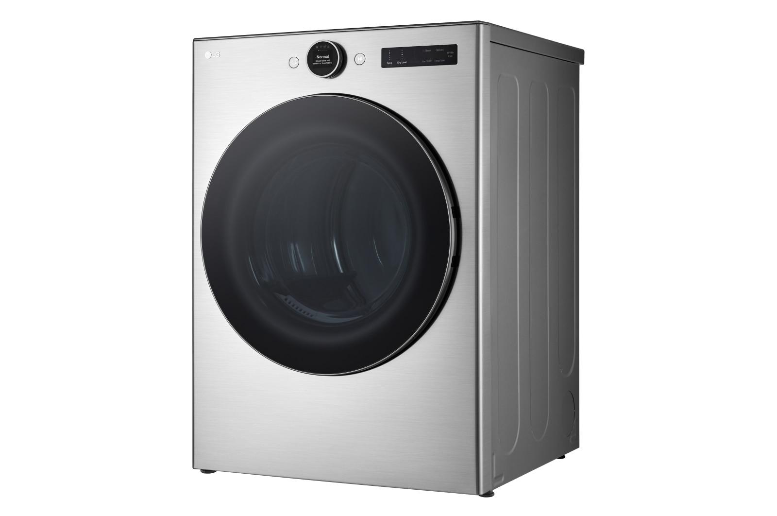 Lg DLEX5500V 7.4 Cu. Ft. Ultra Large Capacity Smart Front Load Electric Energy Star Dryer With Sensor Dry & Steam Technology