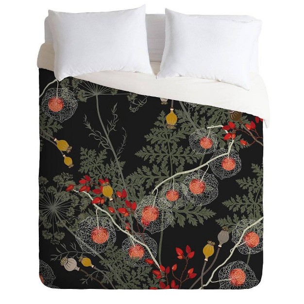 Iveta Abolina Citlali Night Duvet Cover amp Sham Set Deny Designs