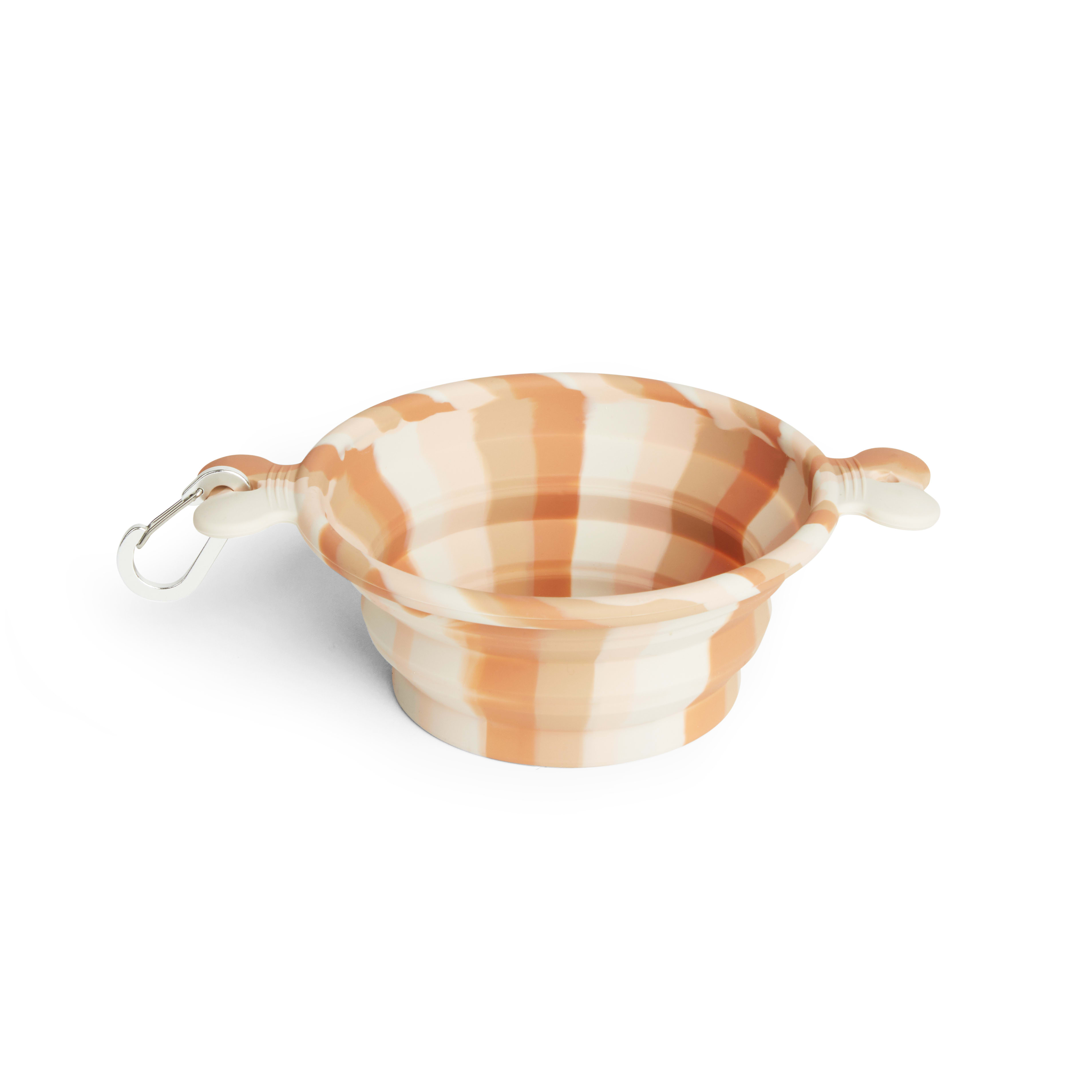 Reddy Pink Camo Dog Travel Bowl， 3 Cups