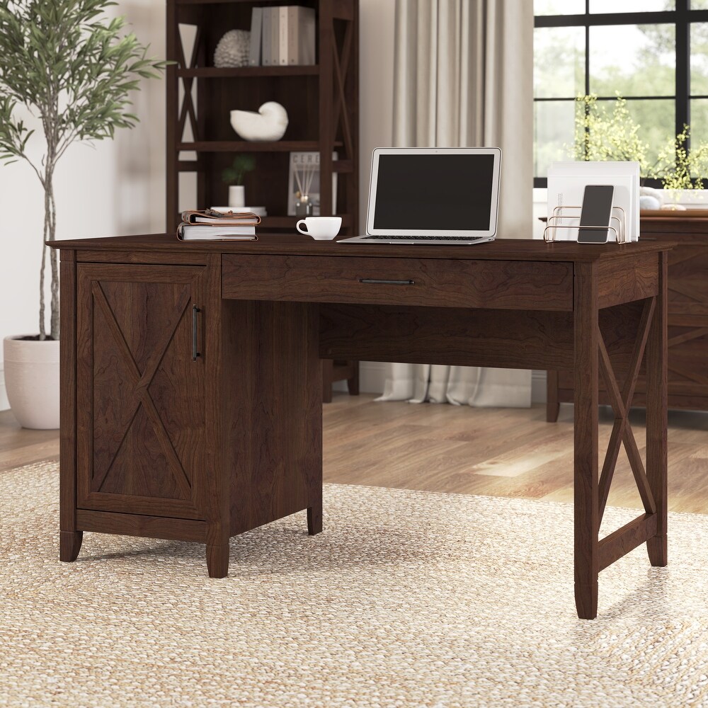 Key West 54W Computer Desk with Storage by Bush Furniture