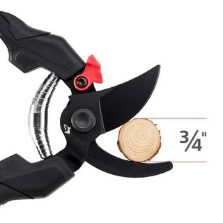 Husky 8 in. Bypass Garden Pruner Shears Husky-11
