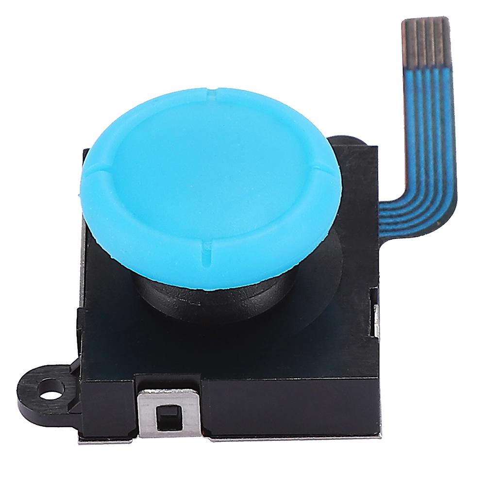 2pcs Left And Right Analog 3d Joystick Rocker With Cap For Switch Console Accessoryblue