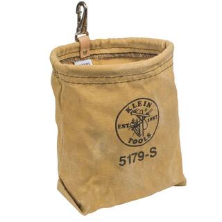 Klein Tools Water-Repellant Canvas Pouch - Snap 5179S