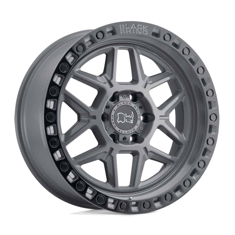 Black Rhino Wheels BRKLS 20X9 5X120 BTL-GRY-BLKLP 0MM