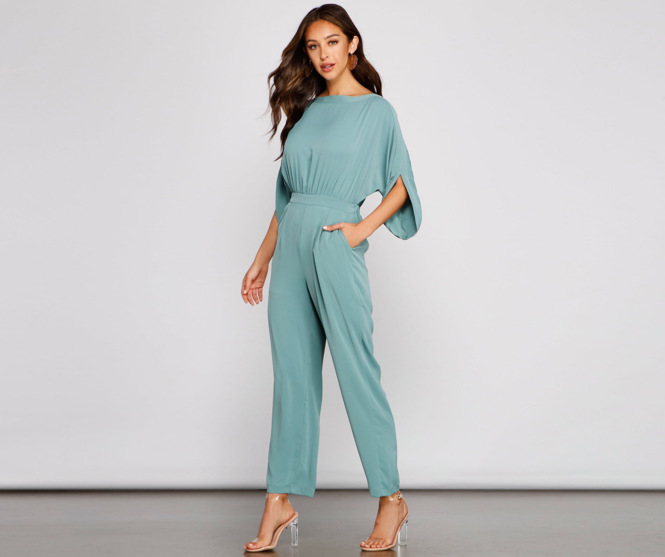 The Classic Boat Neck Jumpsuit