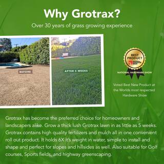 Grotrax 50 sq. ft. Quick Fix Year Round Green Mixture 802