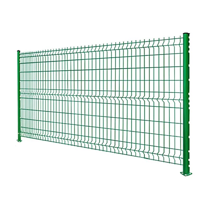 Factory supply easy bend curved welded wire mesh garden fencing panel custom 3d bending mesh fence for airport