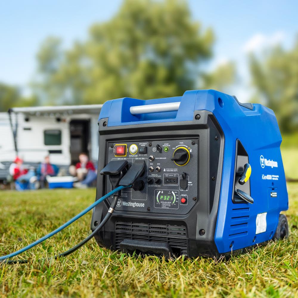 Westinghouse iGen Inverter Portable Generator 3700 Rated 4500 Surge Watt with Remote Start ;