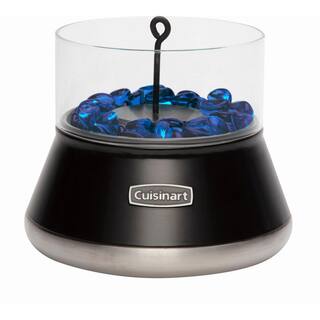 Cuisinart Outdoor 7.25 in. H Petite Tabletop Fire Bowl with Glass Stones COH-700