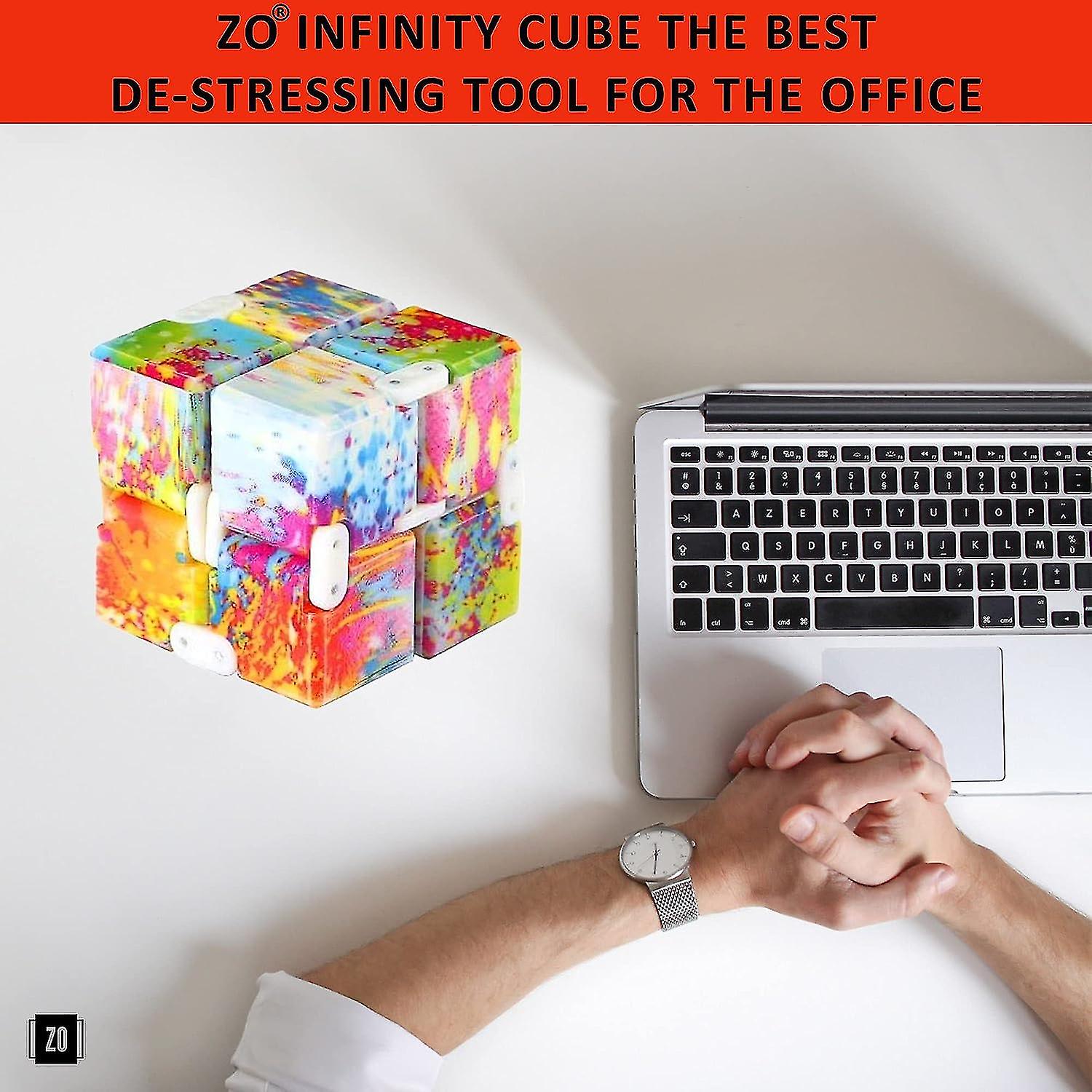 Infinity Cube Fidget Toy， Anti Stress Fidgeter， Desk Toys For Adults， Small Toys For Kids And Adults， Fidget Cube For Girls And Boys， Stress Cube， Kid