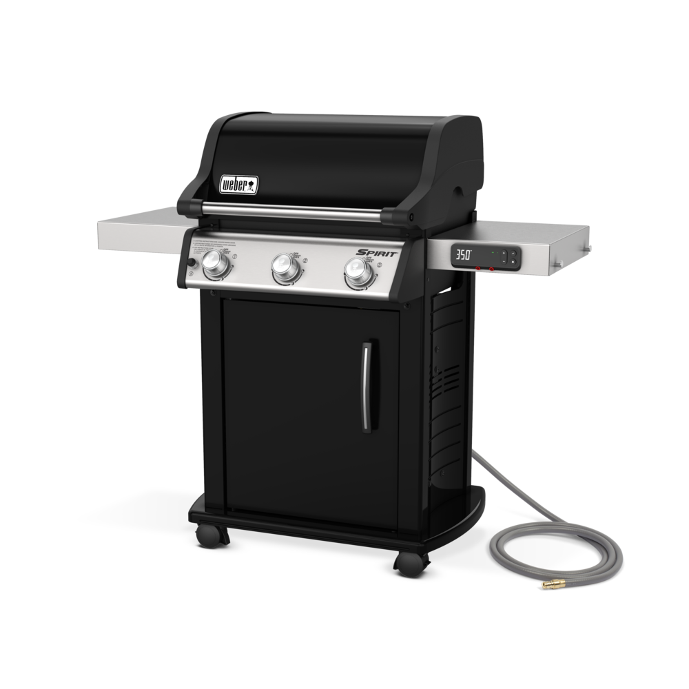 Weber Spirit EX-315 Smart Grill Natural Gas 3 Burner Black ;