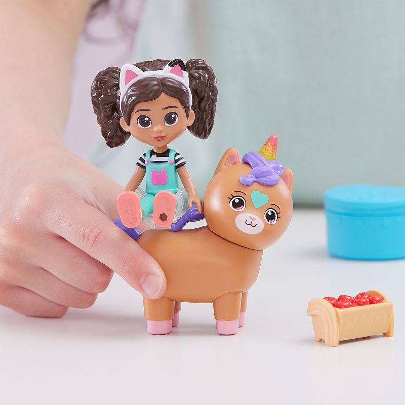 Spin Master Gabby's Dollhouse Gabby Girl and Kico the Kittycorn Toy Figures Pack