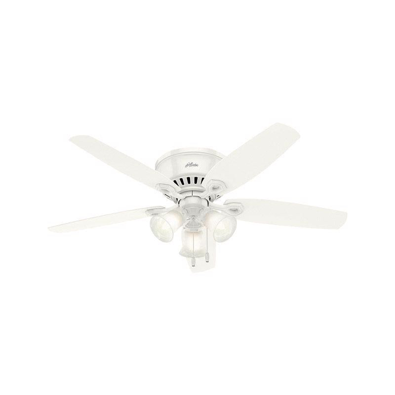 CEILING FAN SNOW WHT 52