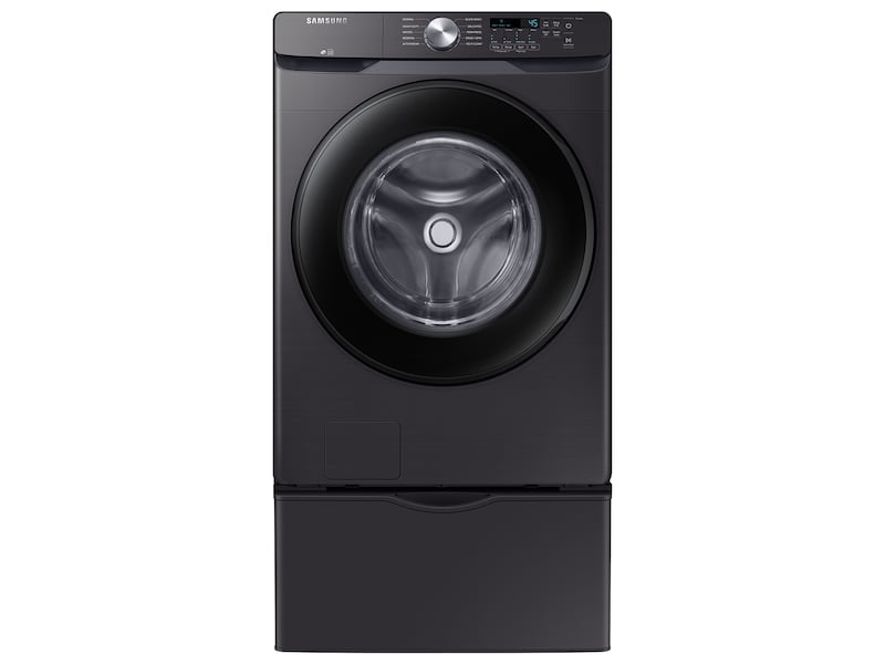 Samsung WF45T6000AV 4.5 Cu. Ft. Front Load Washer With Vibration Reduction Technology+ In Black Stainless Steel