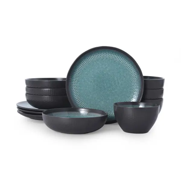 Pfaltzgraff 12-Piece Maddox Stoneware Dinnerware Set