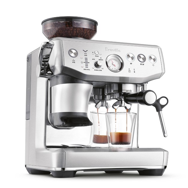 Breville Barista Express Impress Stainless Steel Espresso Maker Bes876bss1bna1