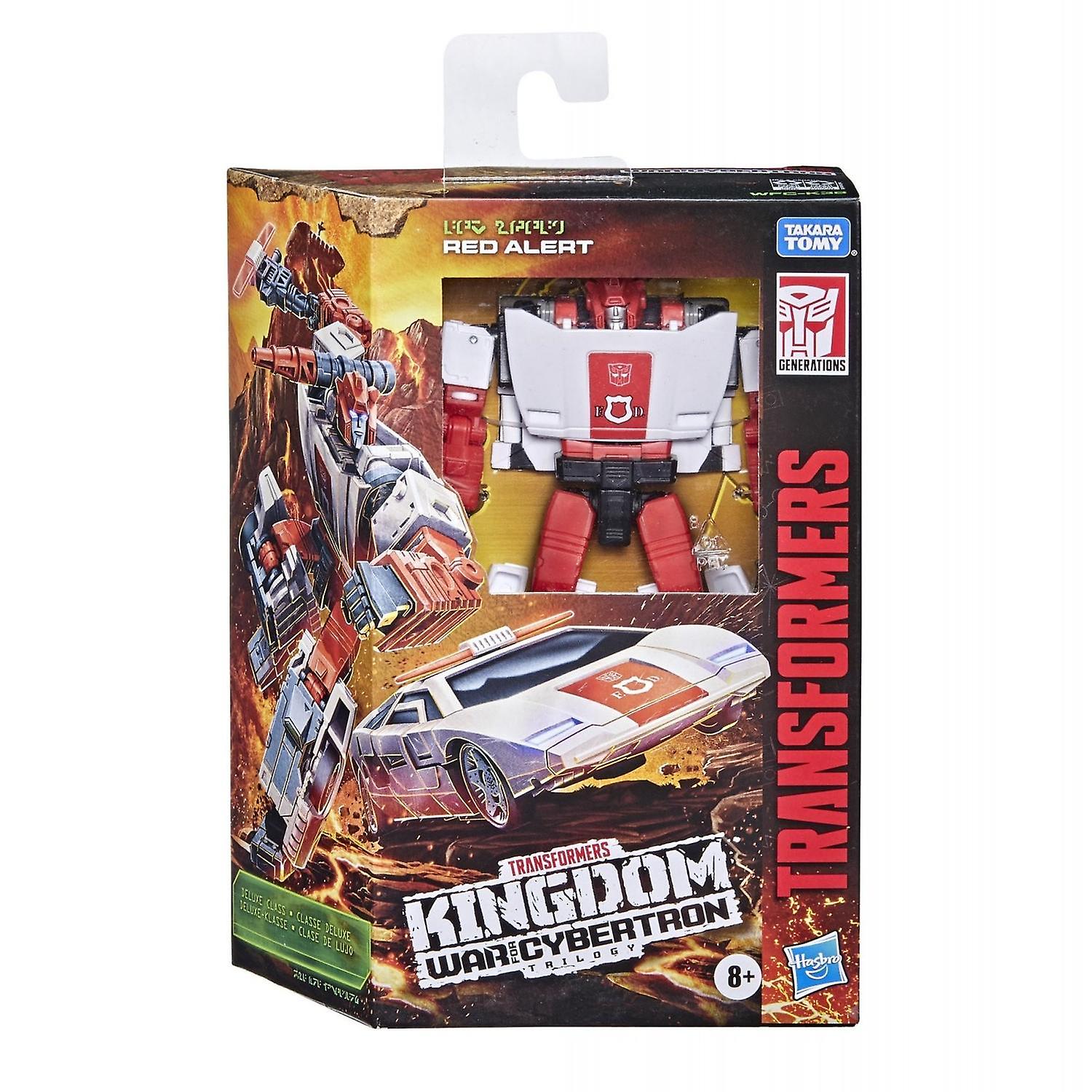 Transformers Generations WFC Red Alert Kingdom Deluxe Class WFC-K38