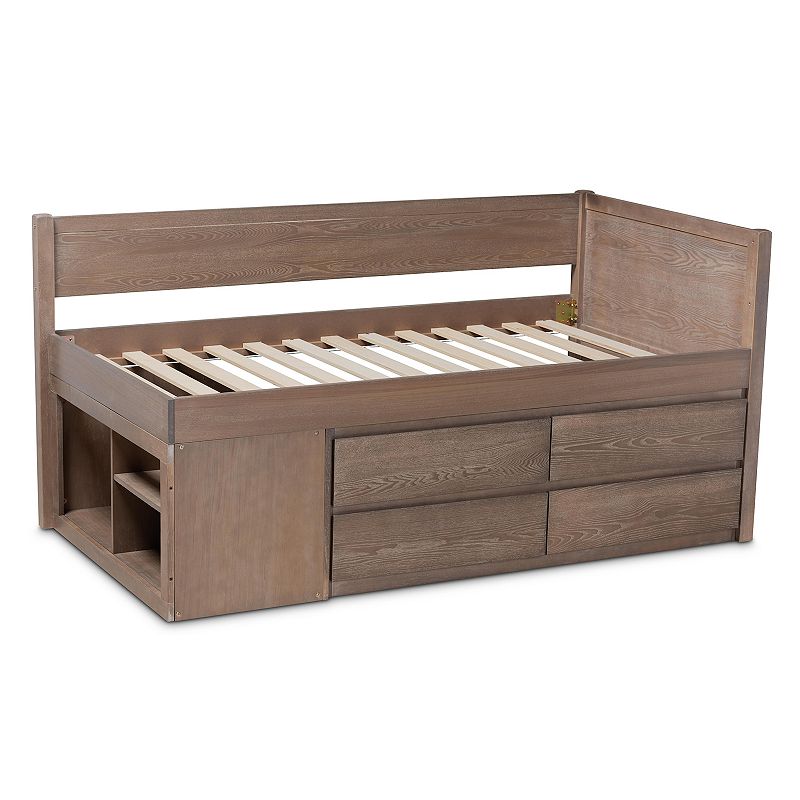 Baxton Studio Levon Twin Bed