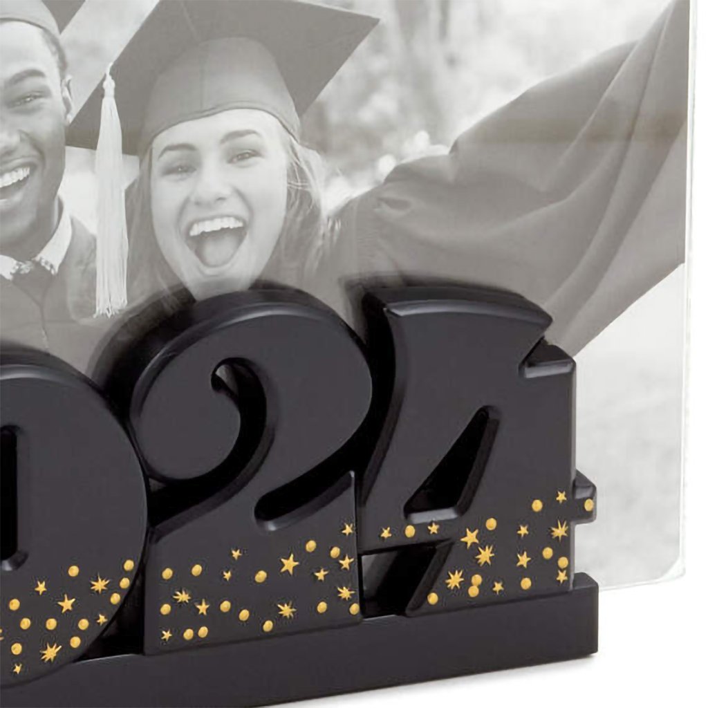 Hallmark  Sculpted 2024 Graduation Picture Frame, 5x7