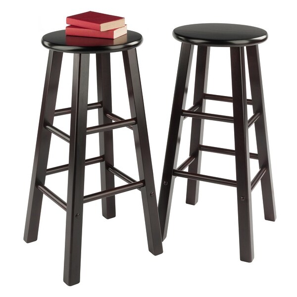 Element 2-Pc Bar Stool Set - 13.58 x 13.58 x 28.98 inches