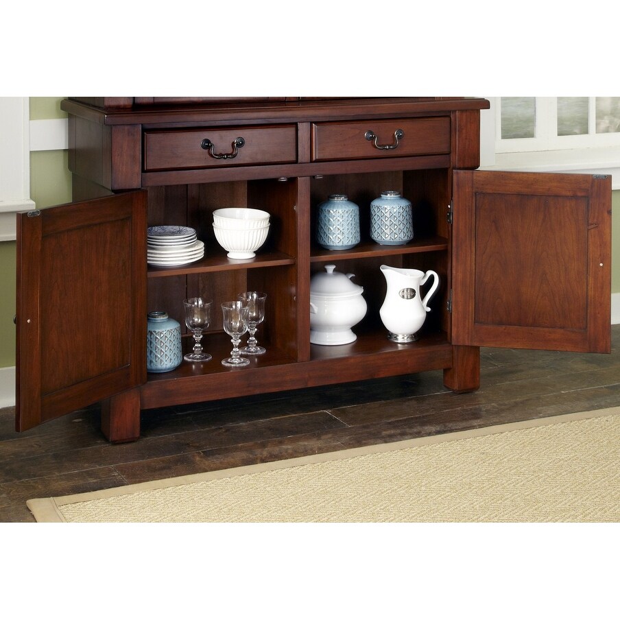 Aspen Rustic Cherry Buffet