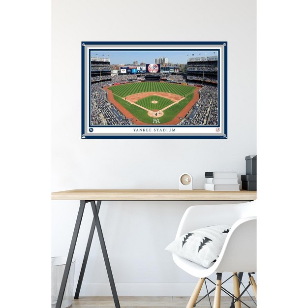 Trends International Mlb New York Yankees Yankee Stadium 22 Unframed Wall Poster Prints