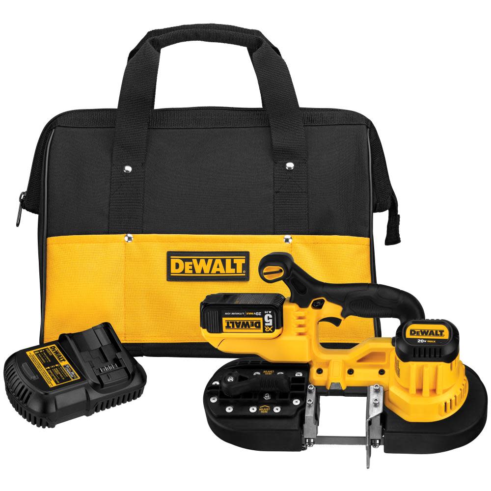 DEWALT 20V MAX Lithium Ion Band Saw Kit DCS371P1 from DEWALT