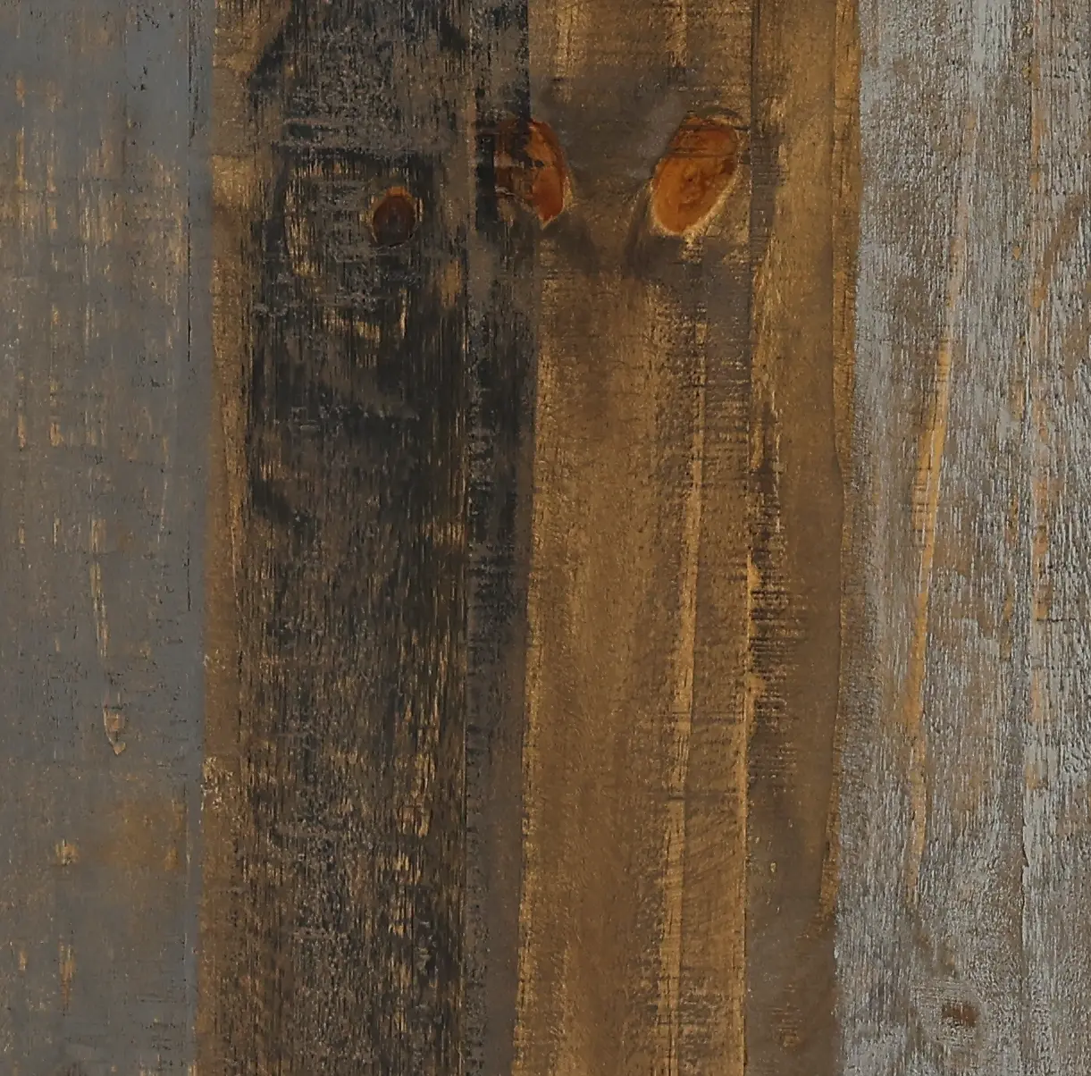 Loft Rustic Pine Nightstand