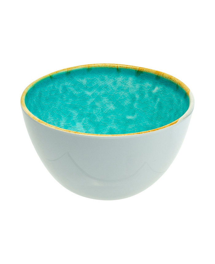 Cosy and Trendy Laguna Azzurro Unbreakable Salad Bowl Set of 6