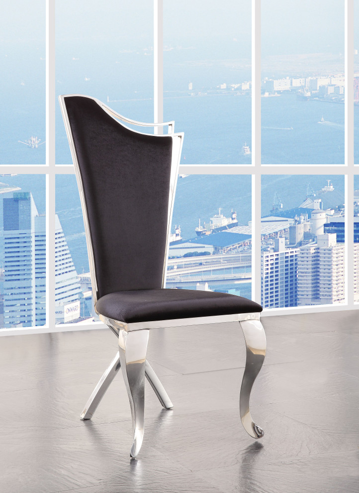 ACME Cyrene Side Chair   Contemporary   Dining Chairs   by HedgeApple  Houzz