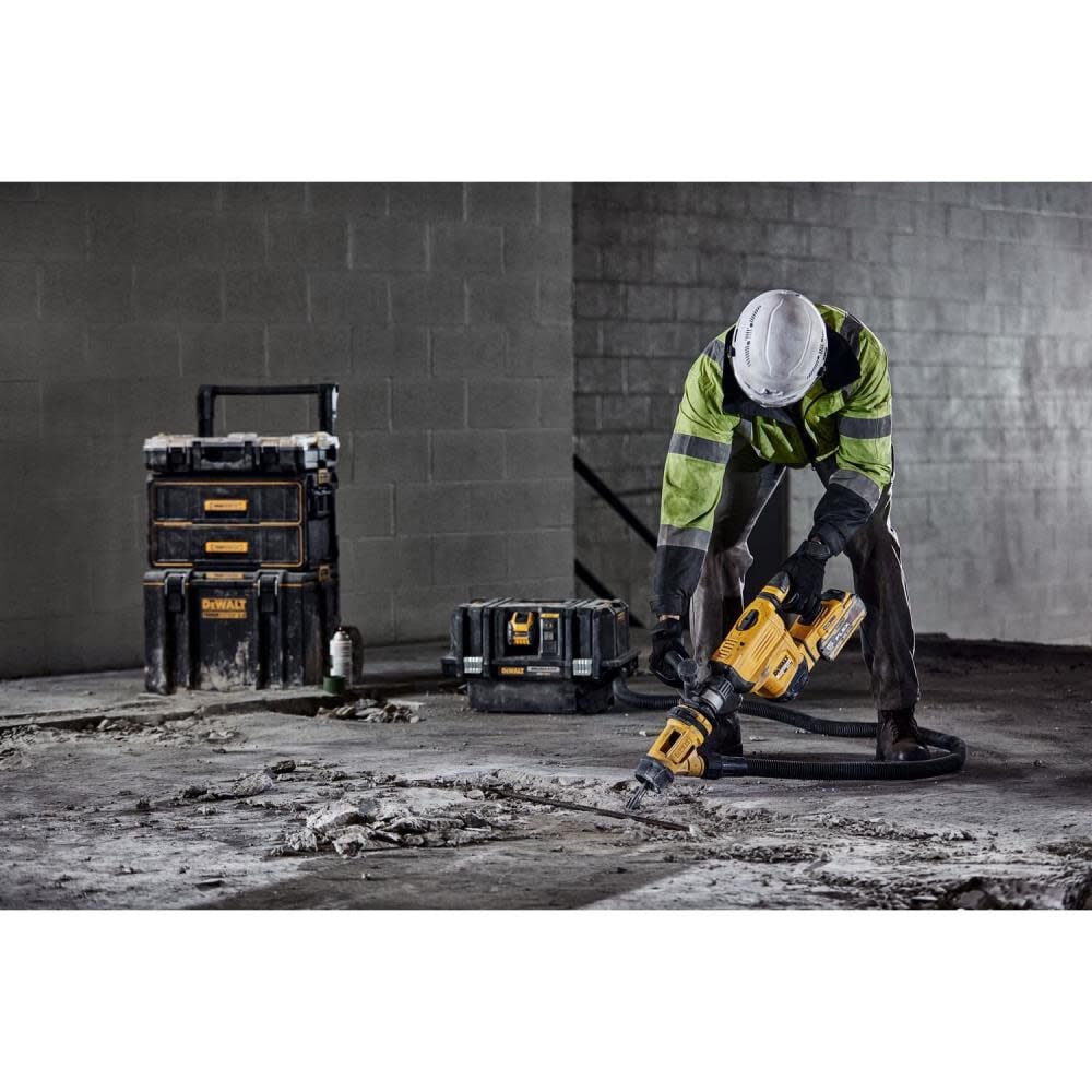 DEWALT 60V MAX Chipping Hammer Kit 15 lb. Cordless SDS Max DCH832X1 from DEWALT