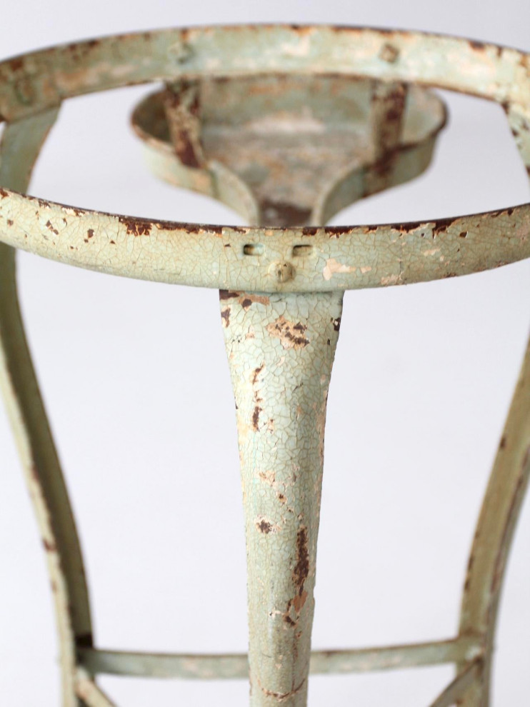 Consigned  Antique Claw Foot Iron Stand   Farmhouse   Side Tables And End Tables   by 86 Vintage  Houzz