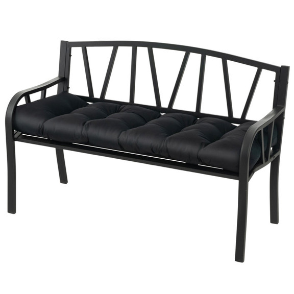 Costway 41879256 Indoor Outdoor Tufted Bench Cushi...