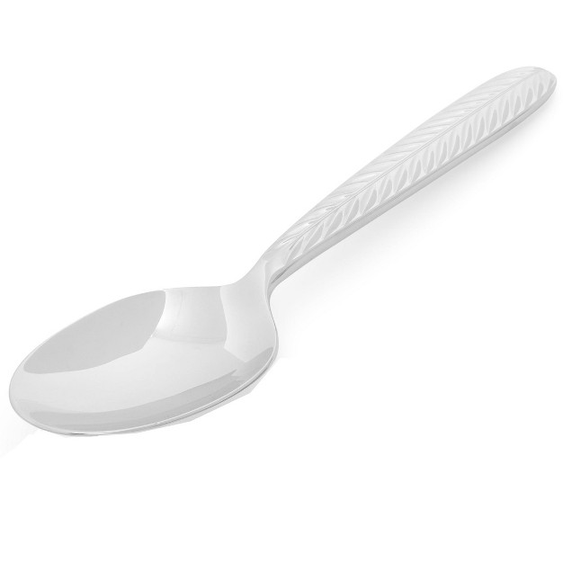 Portmeirion Botanic Garden Serving Spoon Flatware Serving Utensils Premium Food Grade 18 10 Stainless Steel 8 6 Inches