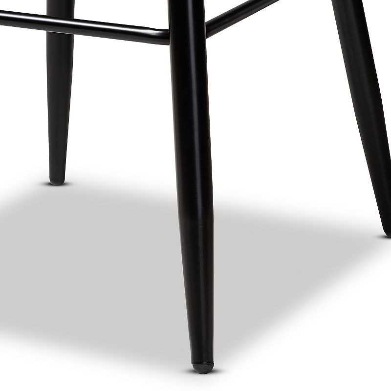 Baxton Studio Catherine Bar Stool 4-piece Set