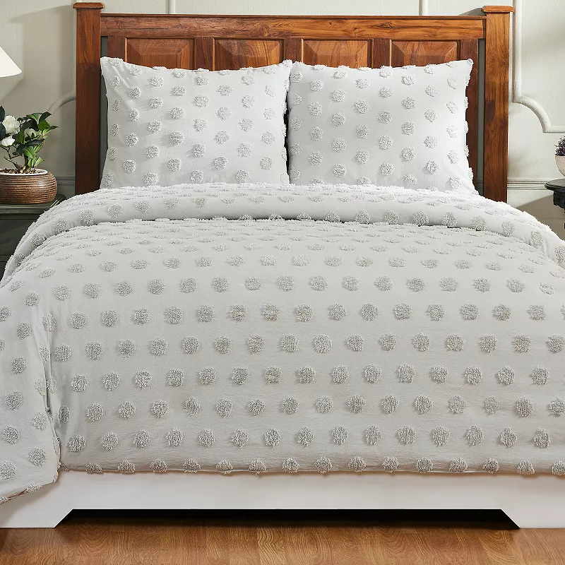 Better Trends Athenia Collection Cotton Chenille Comforter Set