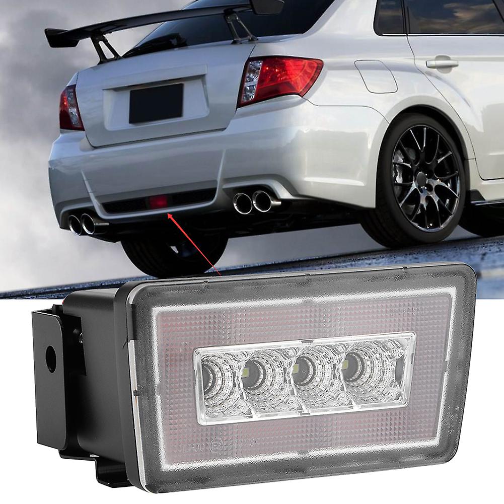 Led Rear Fog Light Kit Brake Lamp Reverse Indicator Fit For Subaru Wrx Sti Impreza Xv Crosstrekwhite