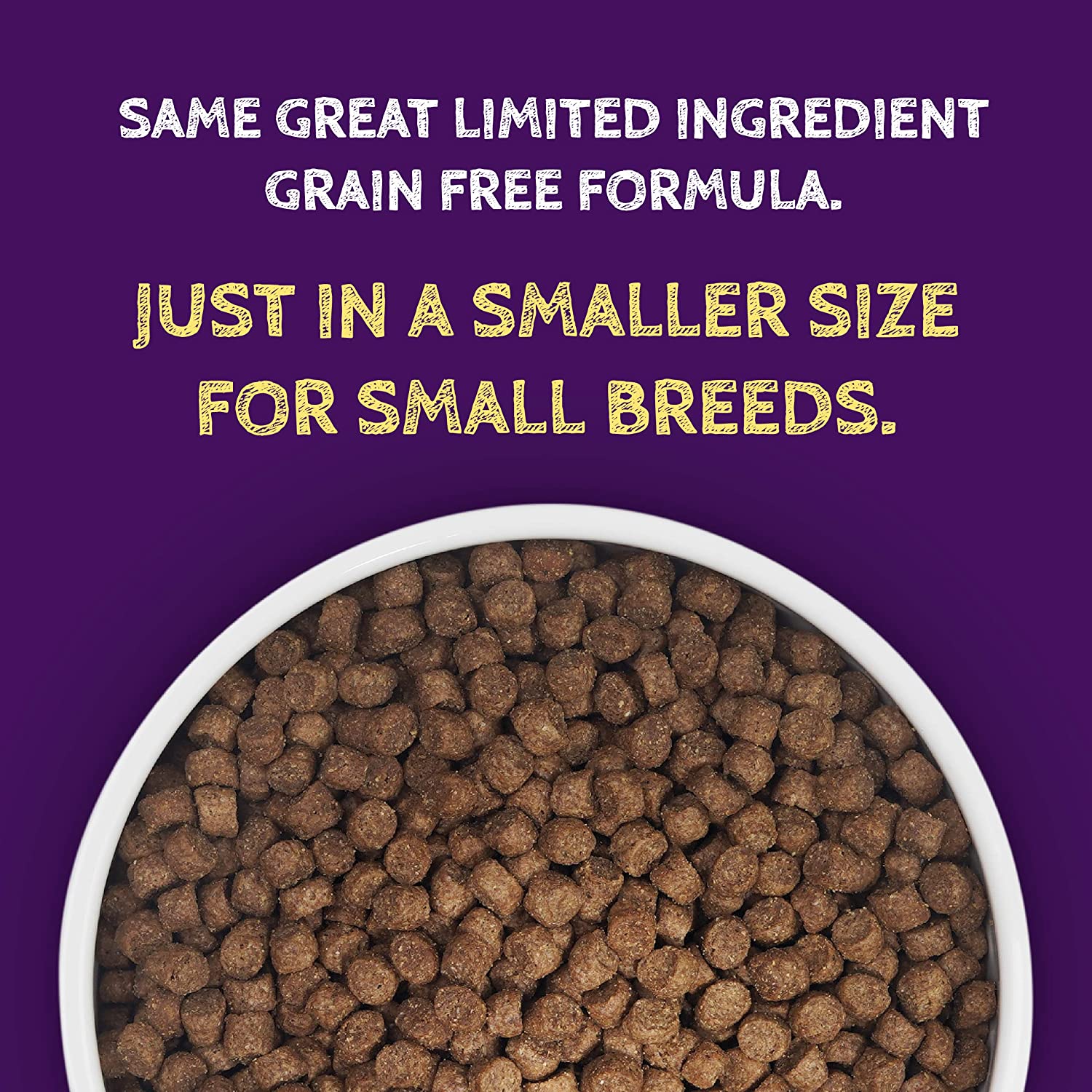 Zignature Small Bites Zssential Multi-Protein Formula With Probiotics Dry Dog Food 12.5 Pound (Pack of 1)